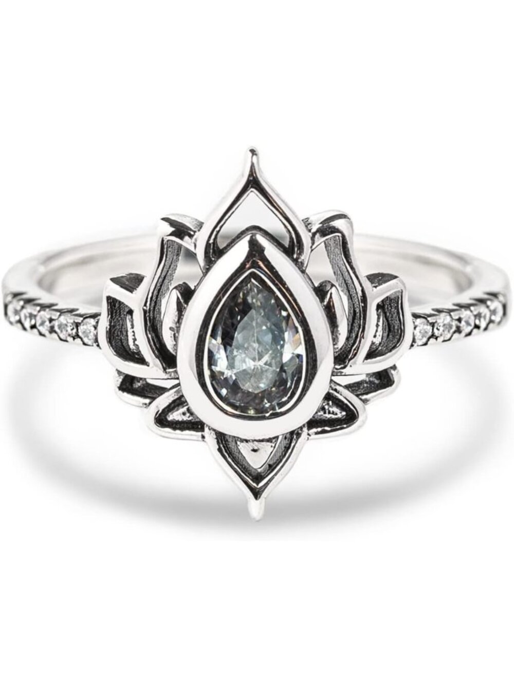 Elegant Lotus Ring for Women | Adjustable Floral Design | Perfect Gift Idea